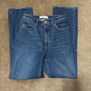 Abercrombie Curve Love Blue Jeans